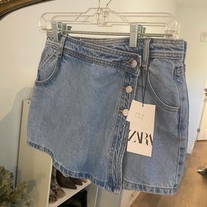 Zara Denim Skort